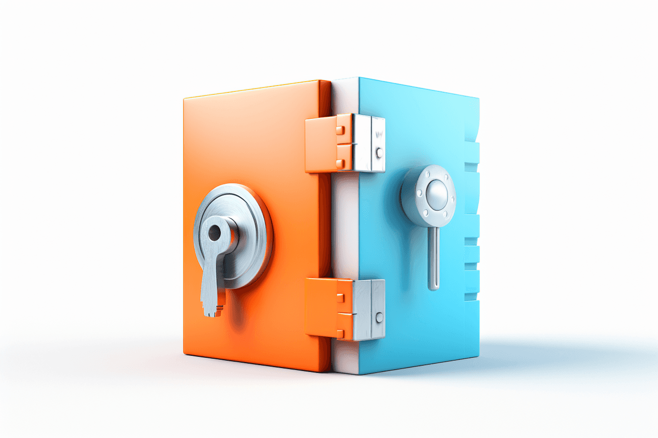 Spyze Archive Safe Key Lock Bank 3d Illustration Light Indigo A Bfc9568a 5644 457f A935 7ee4d55b4c8e